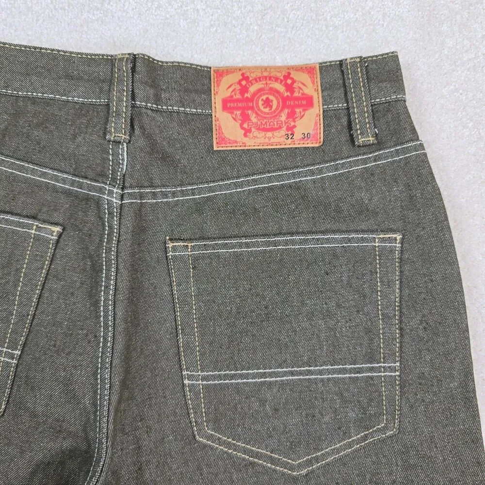 Y2K Vintage PJ Mark Men's Denim Straight Leg Jeans 32 x 30